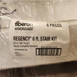 Phoenix NEW Fiberon ArmorGuard Composite Railing 6 ft. Stair Kit Pallet