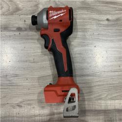 AS-IS Milwaukee 18V Lithium-Ion Compact Brushless Cordless 1/4 in. Impact Driver (Tool-Only)