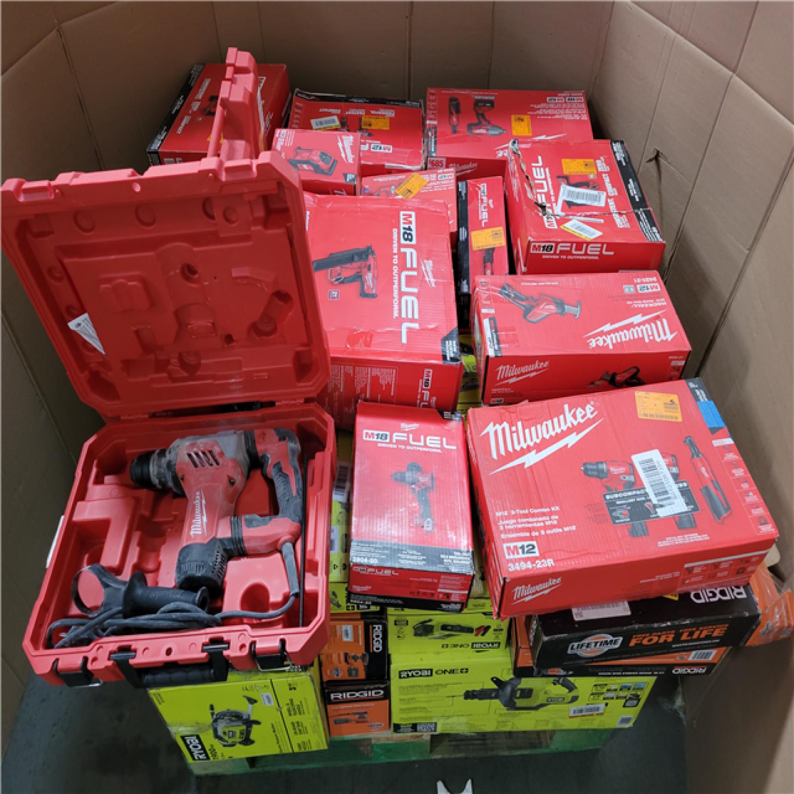 CALIFORNIA AS-IS TOOL PALLET