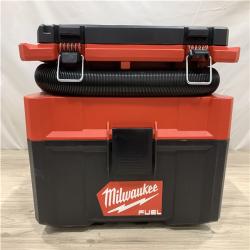 AS-IS Milwaukee FUEL PACKOUT 18-Volt Lithium-Ion Cordless 2.5 Gal. Wet/Dry Vacuum (Vacuum-Only)