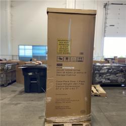 DALLAS LOCATION - Husky Heavy Duty Welded 20-Gauge Steel Freestanding Garage Cabinet in Black (36 in. W x 81 in. H x 24 in. D)