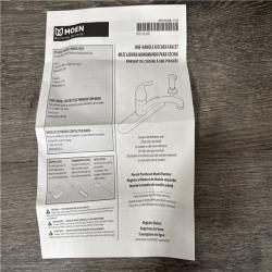 California AS-IS Moen One-Handle Kitchen Faucet