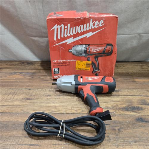 AS-IS Milwaukee 1/2 in. Impact Wrench with Rocker Switch and Detent Pin Socket Retention
