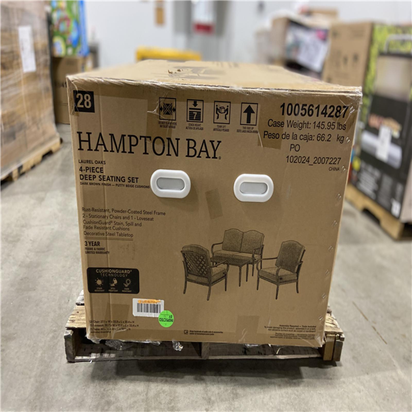 DALLAS LOCATION - LAUREL OAKS 4- PIECE DEEP SEATING SET