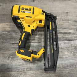 AS-IS DEWALT 20V MAX XR 16-Gauge Lithium-Ion Cordless Finish Nailer (Tool Only)
