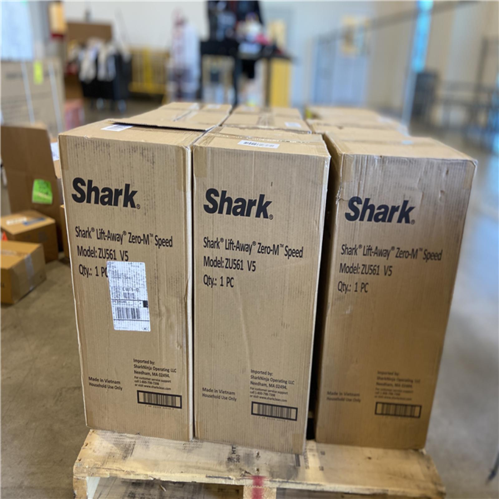 DALLAS LOCATION - Shark Navigator Lift-Away Lightweight Bagless Corded HEPA Filter Upright Vacuum Cleaner with Self-Cleaning Brushroll in Red - 10 UNITS