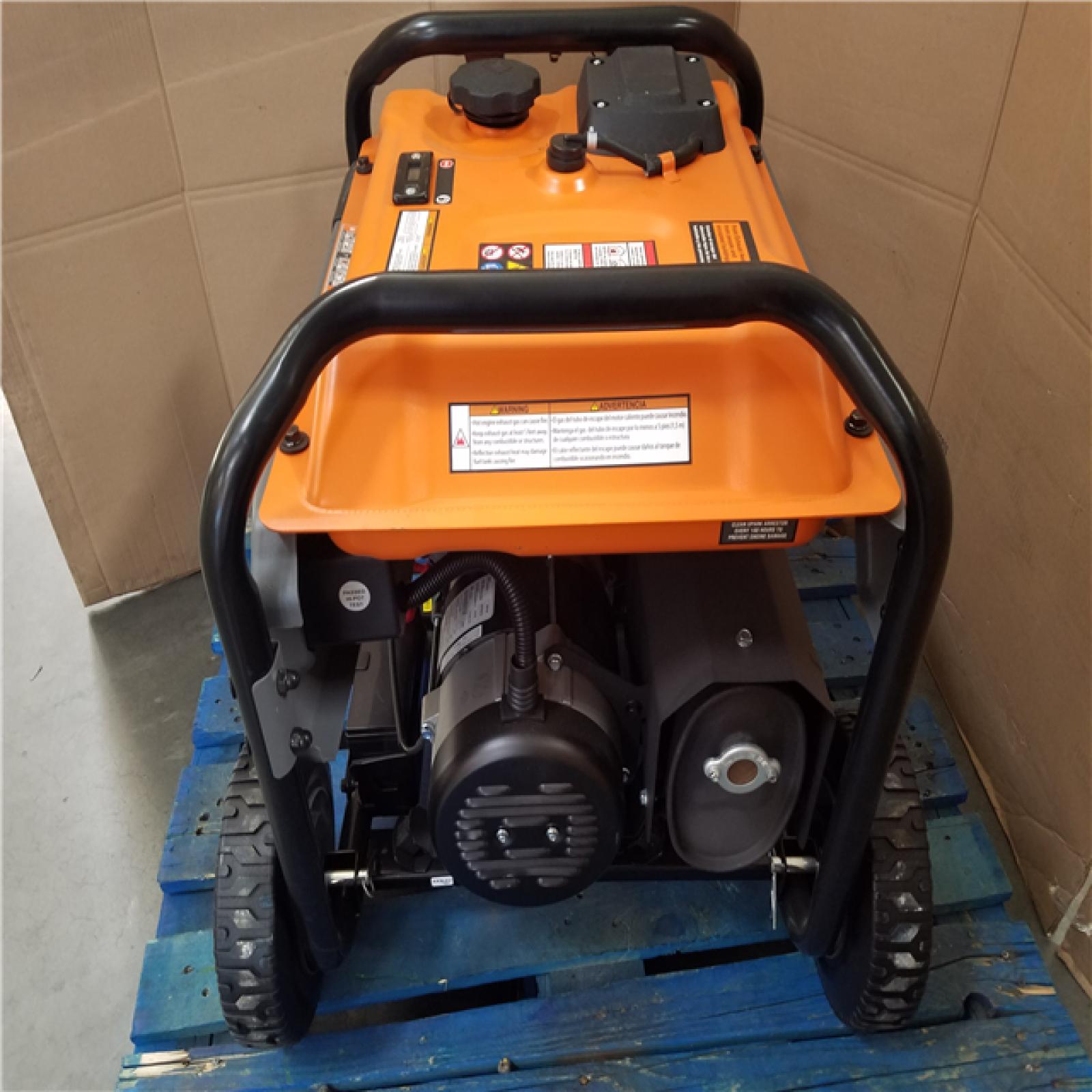 CALIFORNIA AS-IS GENERAC PORTABLE GENERATOR