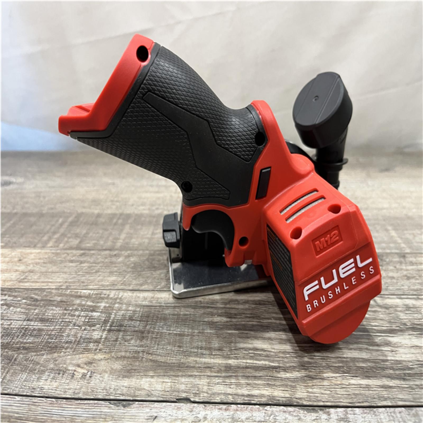 AS-IS Milwaukee FUEL 12V Lithium-Ion Brushless Cordless 3 in. Cut Off Saw (Tool-Only)