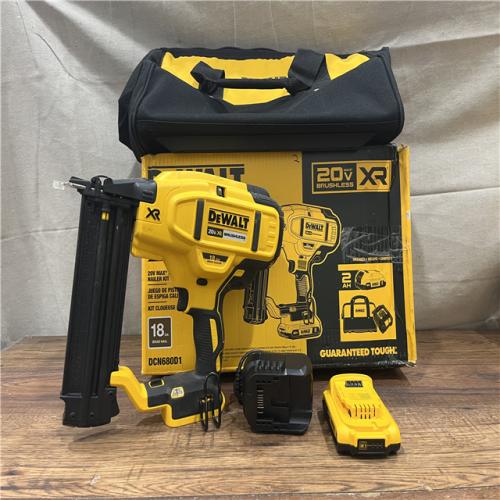 AS-IS DEWALT 20V MAX XR 18 Gauge Brad Nailer Kit