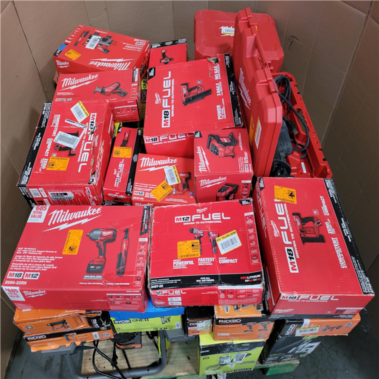 CALIFORNIA AS-IS TOOL PALLET