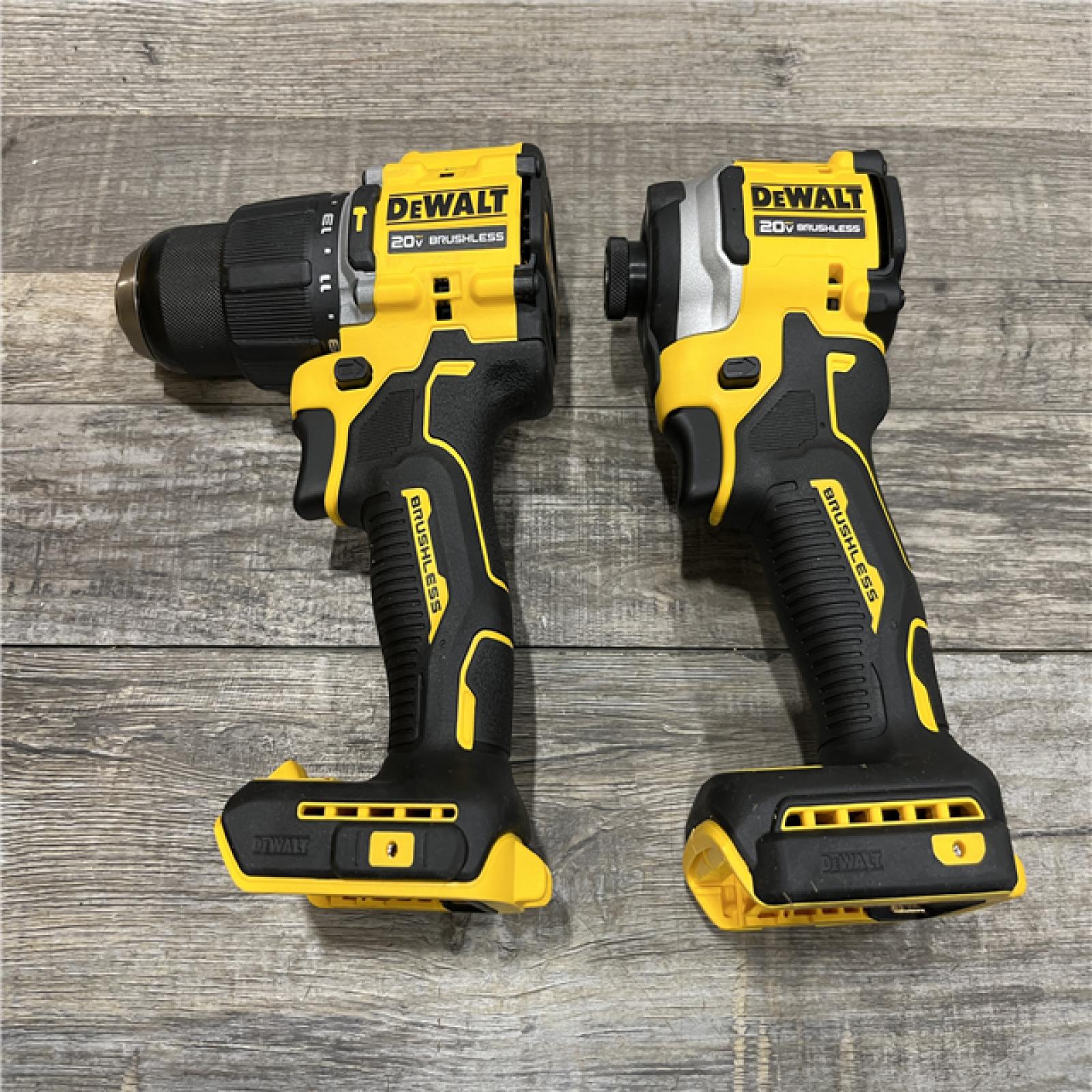 AS-IS DEWALT ATOMIC 20V MAX Lithium-Ion Cordless 2-Tool Combo Kit