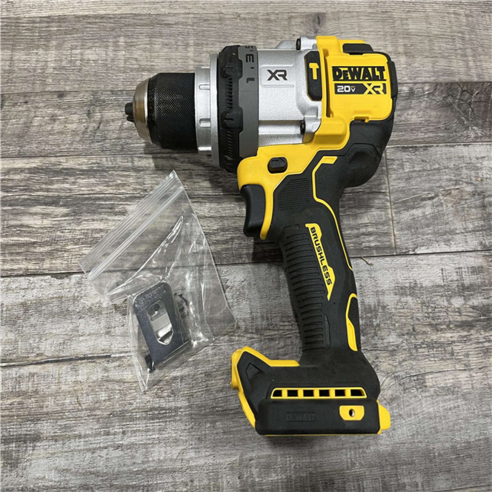 AS-IS DEWALT 20V MAX Brushless Cordless 1/2 3-Speed Hammer Drill (Tool-Only)