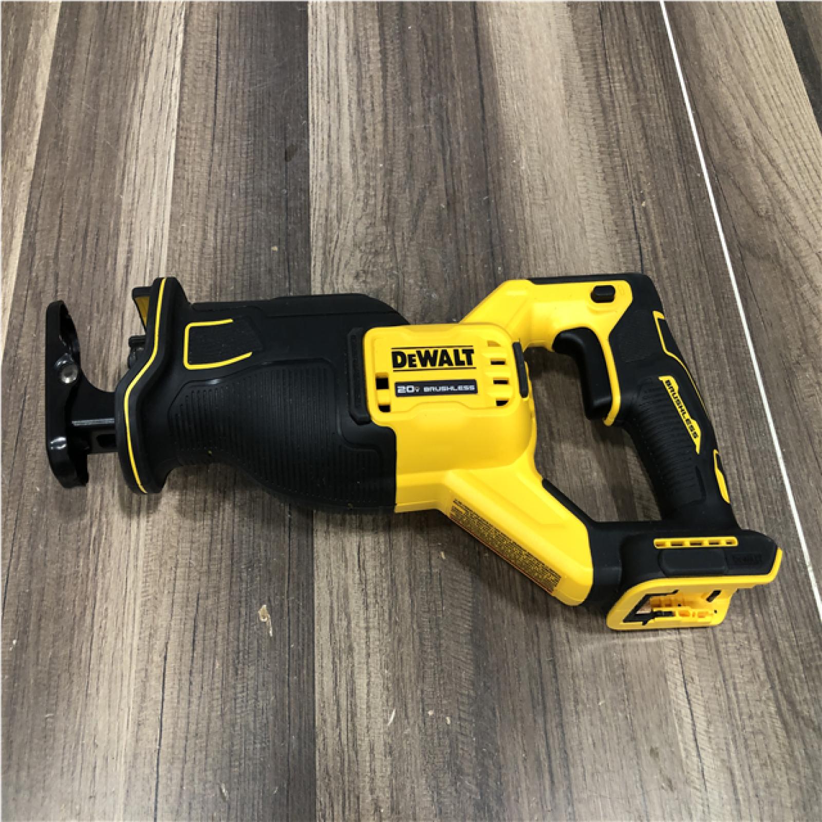 AS-IS DEWALT 20V MAX Cordless Brushless Reciprocating Saw (Tool Only)