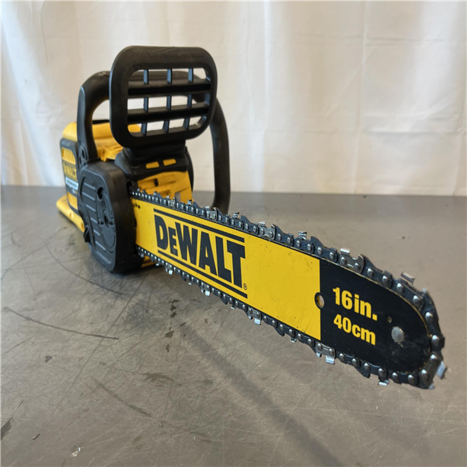 AS-IS - DEWALT FLEXVOLT 60V MAX 16in. Brushless Cordless Battery Powered Chainsaw (Tool Only)
