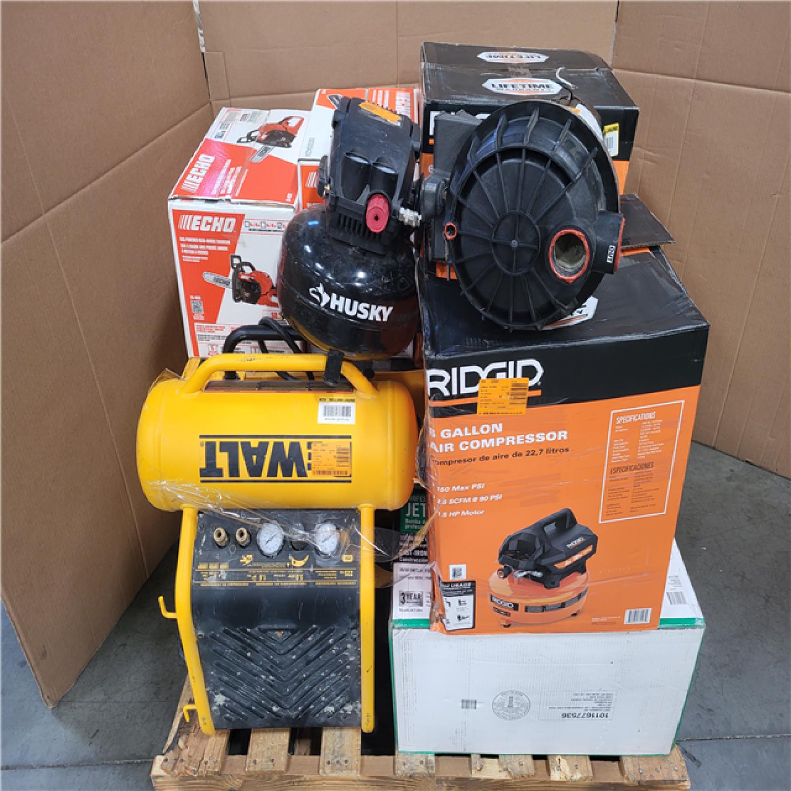CALIFORNIA AS-IS OUTDOOR POWER EQUIPMENT