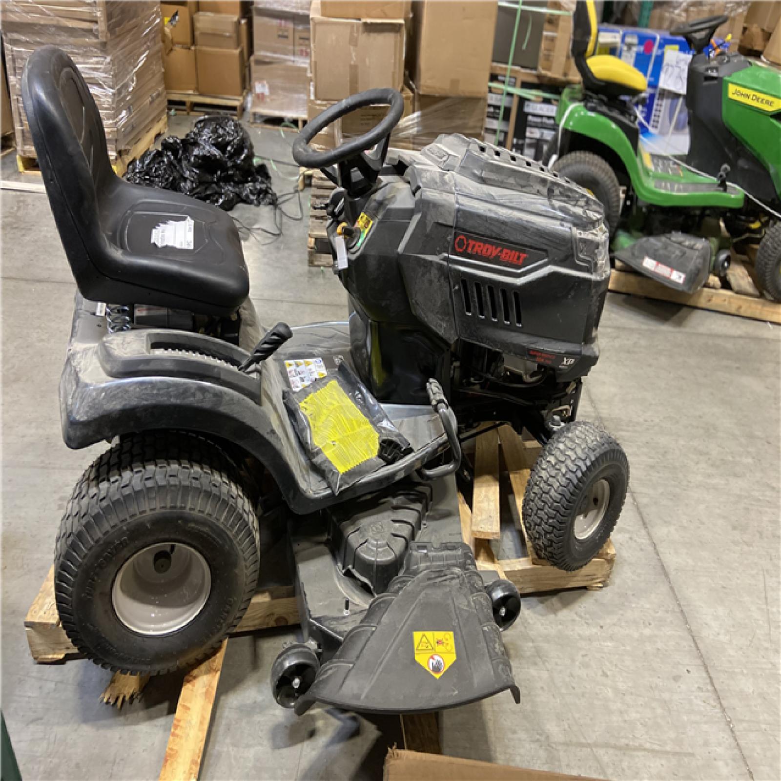 DALLAS LOCATION - AS-IS Troy-Bilt Super Bronco XP 50 in. Fabricated Deck 24 HP V-Twin Kohler 7000 Series Engine Hydrostatic Drive Gas Riding Lawn Tractor