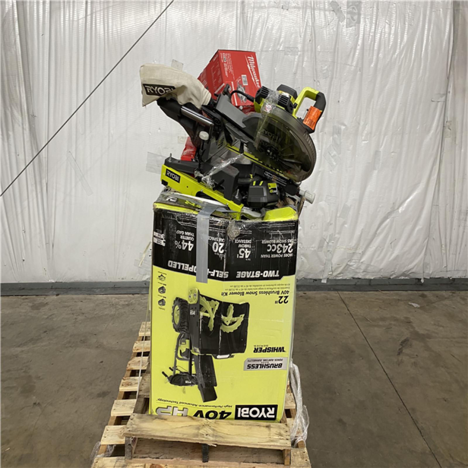 Houston Location AS IS - Tool Pallet