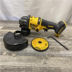 AS-IS DEWALT 60V MAX Cordless Brushless 4.5 in. to 6 in. Small Angle Grinder with Kickback Brake (Tool Only)