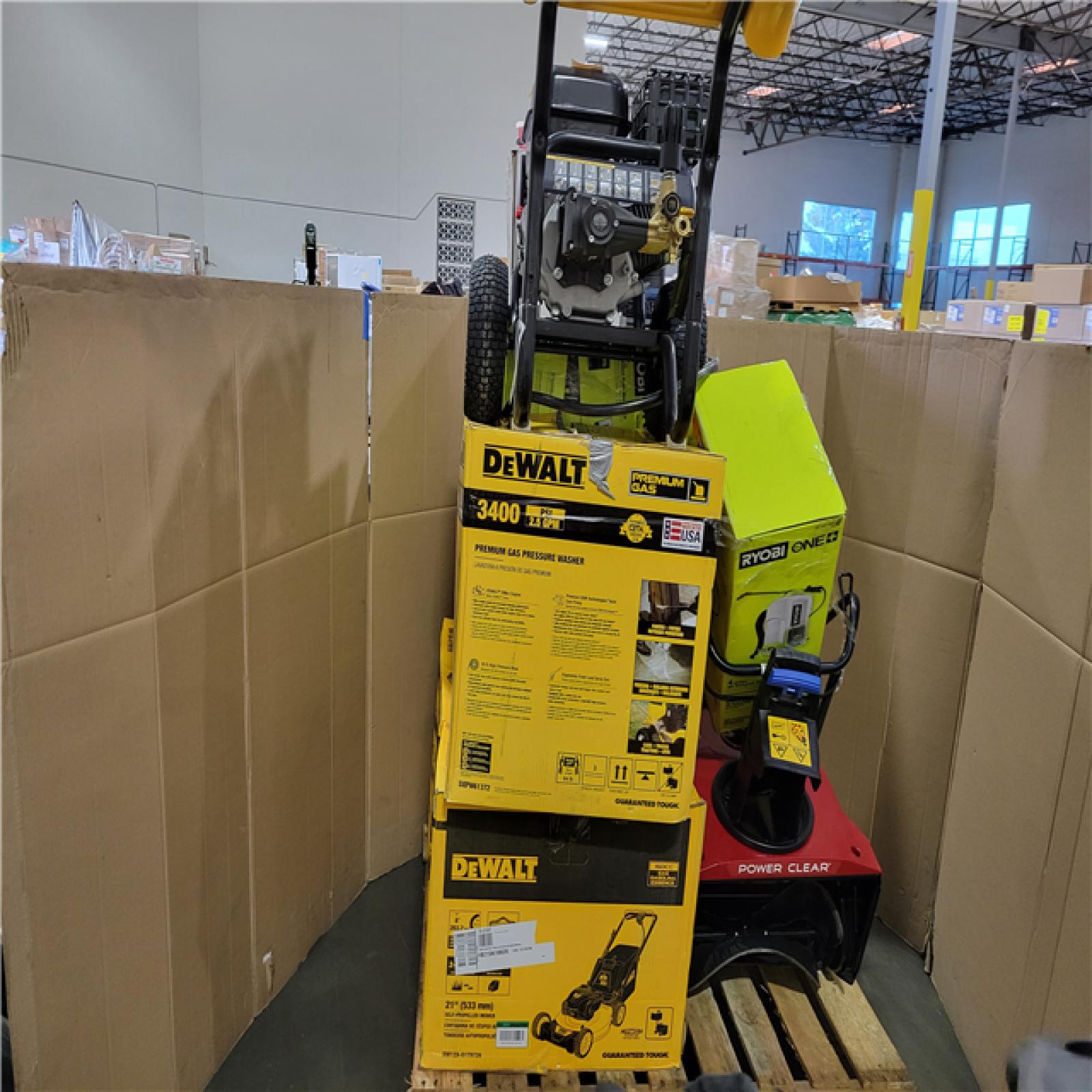 CALIFORNIA AS-IS OUTDOOR POWER EQUIPMENT