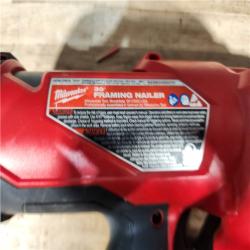 HOUSTON LOCATION - AS - IS Milwaukee FUEL 3-1/2 in. 18-Volt 30-Degree Lithium-Ion Brushless Cordless Framing Nailer (Tool-Only)