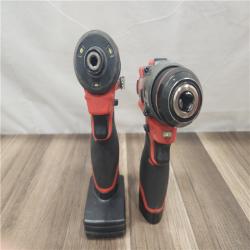 AS-IS- Milwaukee 12V Brushless Hammer Drill and Impact Driver Combo Kit