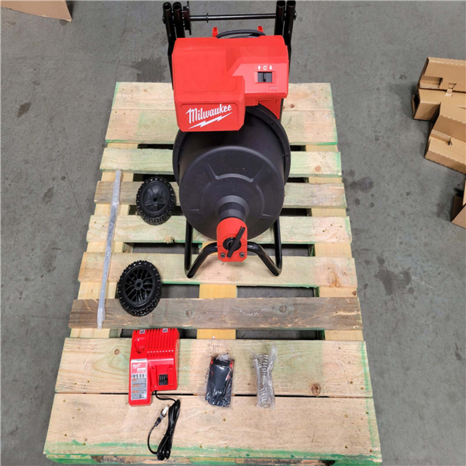 California AS-IS Milwaukee Drum Machine  Includes (1) Battery & Charger