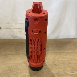 AS-IS Milwaukee 12-Volt Lithium-Ion Cordless Bluetooth Jobsite Speaker with PACKOUT Compatibility
