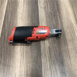 AS-IS Milwaukee FUEL 12-Volt Lithium-Ion Brushless Cordless High Speed 3/8 in. Ratchet (Tool-Only)