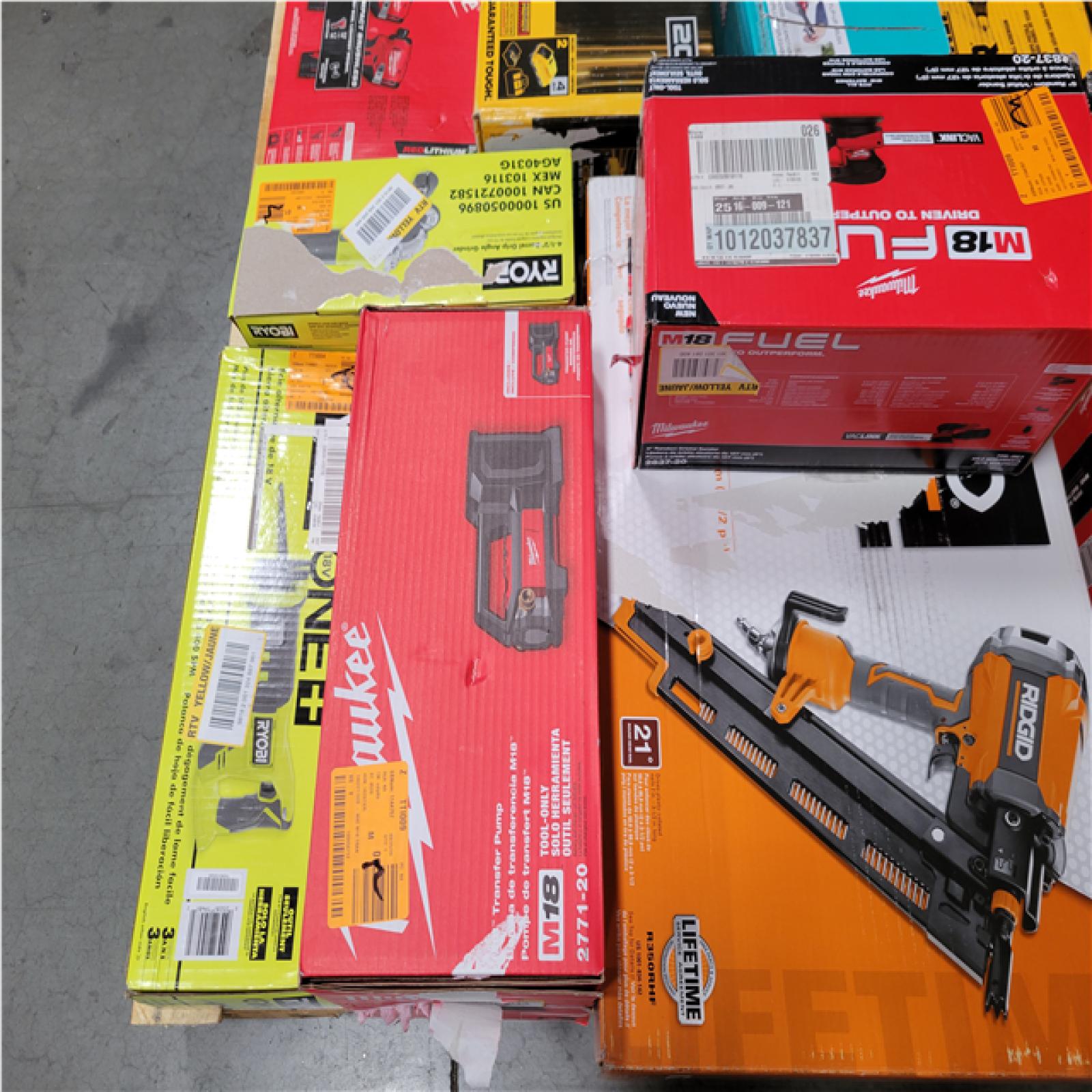 CALIFORNIA AS-IS TOOL PALLET