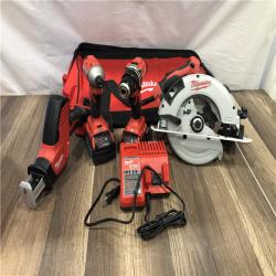 AS-IS Milwaukee M18 18-Volt Lithium-Ion Brushless Cordless Combo Kit