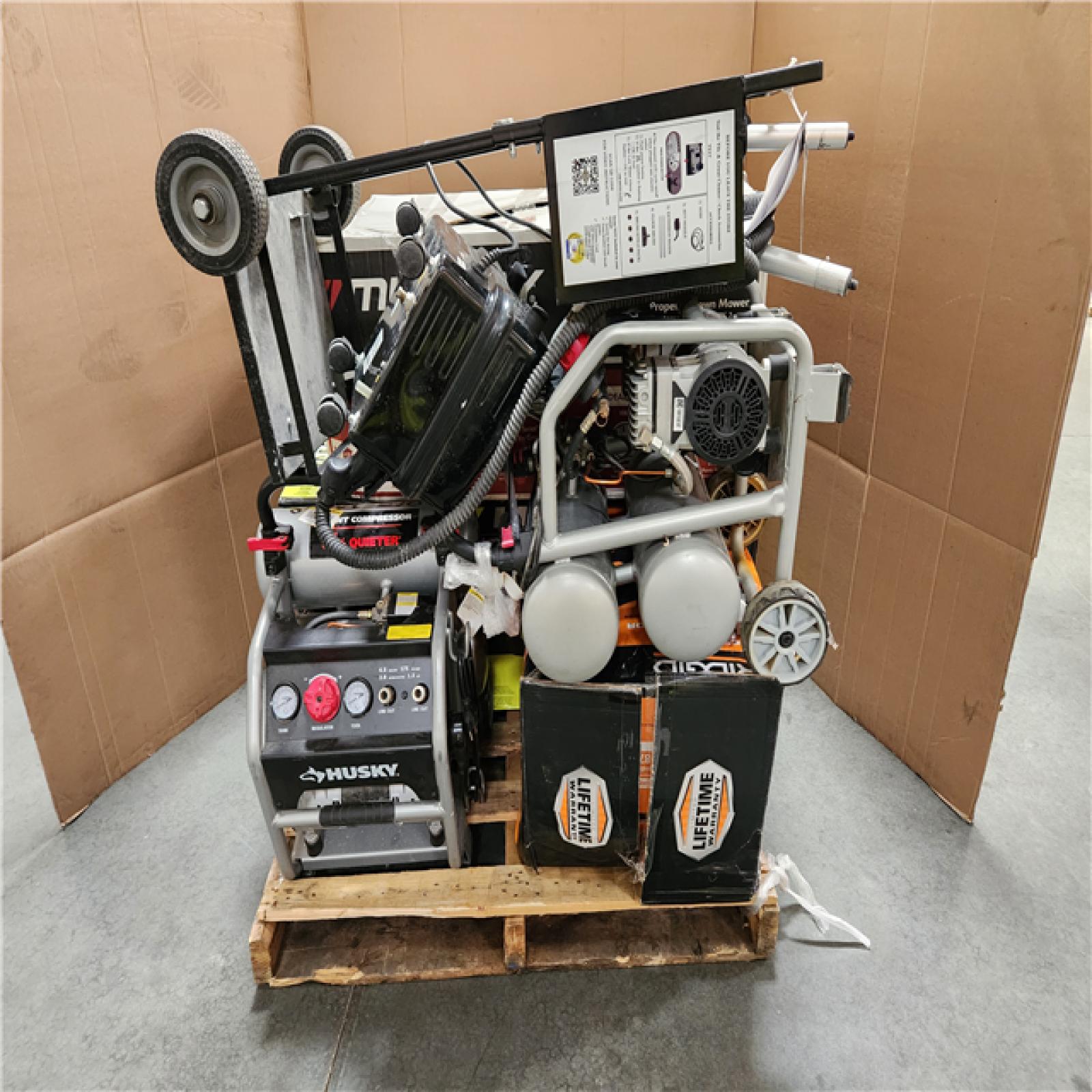 CALIFORNIA AS-IS OUTDOOR POWER EQUIPMENT