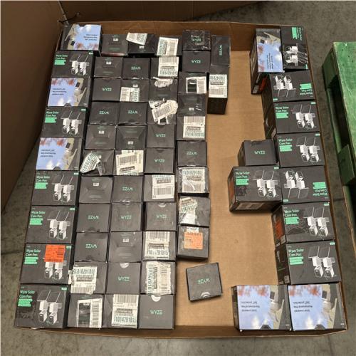 CALIFORNIA AS IS WYZE SOLAR CAM PAN DUAL AND SINGLE UNITS