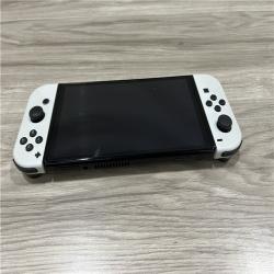 AS-IS Nintendo Switch OLED Model HEG-001 Handheld Console - 64GB - White