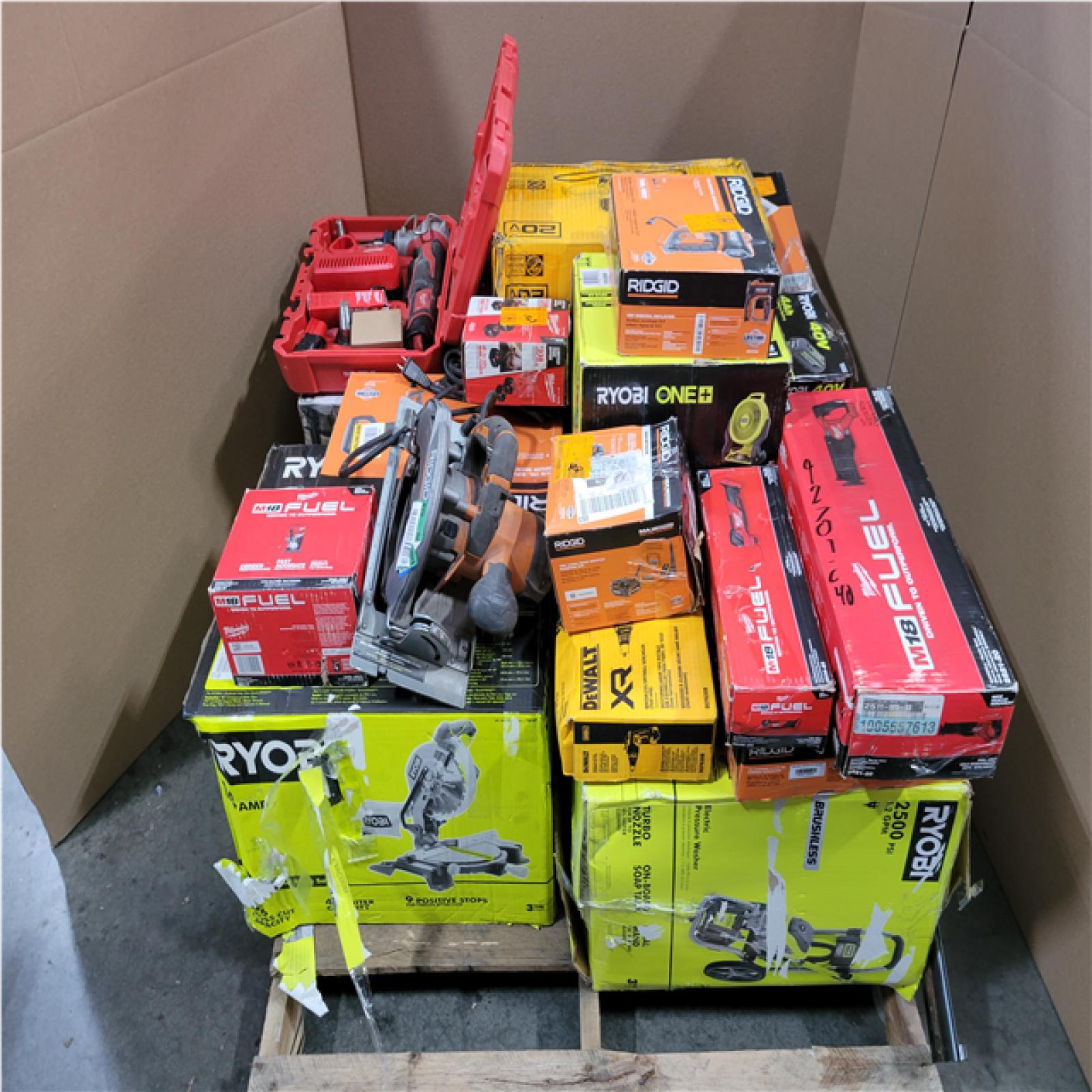 CALIFORNIA AS-IS TOOL PALLET