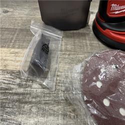 AS-IS Milwaukee 18V Lithium-Ion Cordless 5 in. Random Orbit Sander (Tool-Only)