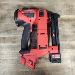 HOUSTON LOCATION - AS-IS MILWAUKEE FUEL 18-Volt Lithium-Ion Brushless Cordless 18-Gauge 1/4 in. Narrow Crown Stapler (Tool-Only)