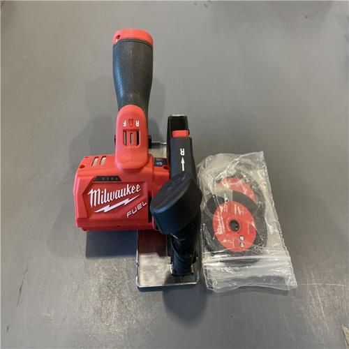 AS-IS Milwaukee M12 FUEL 12V Lithium-Ion Brushless Cordless 3 in. Cut Off Saw (Tool-Only)