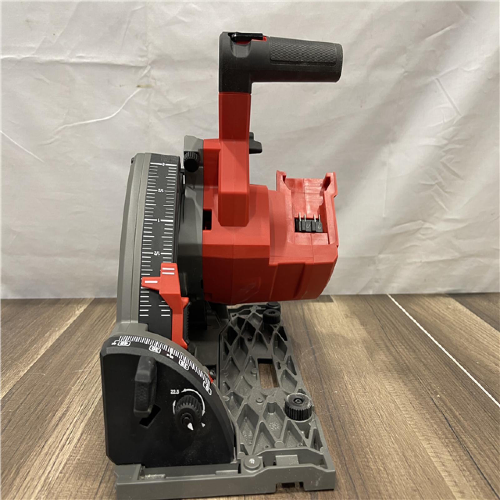 AS-IS Milwaukee M18 FUEL 18V Lithium-Ion Cordless Brushless 6-1/2 in. Plunge Cut Track Saw (Tool-Only)