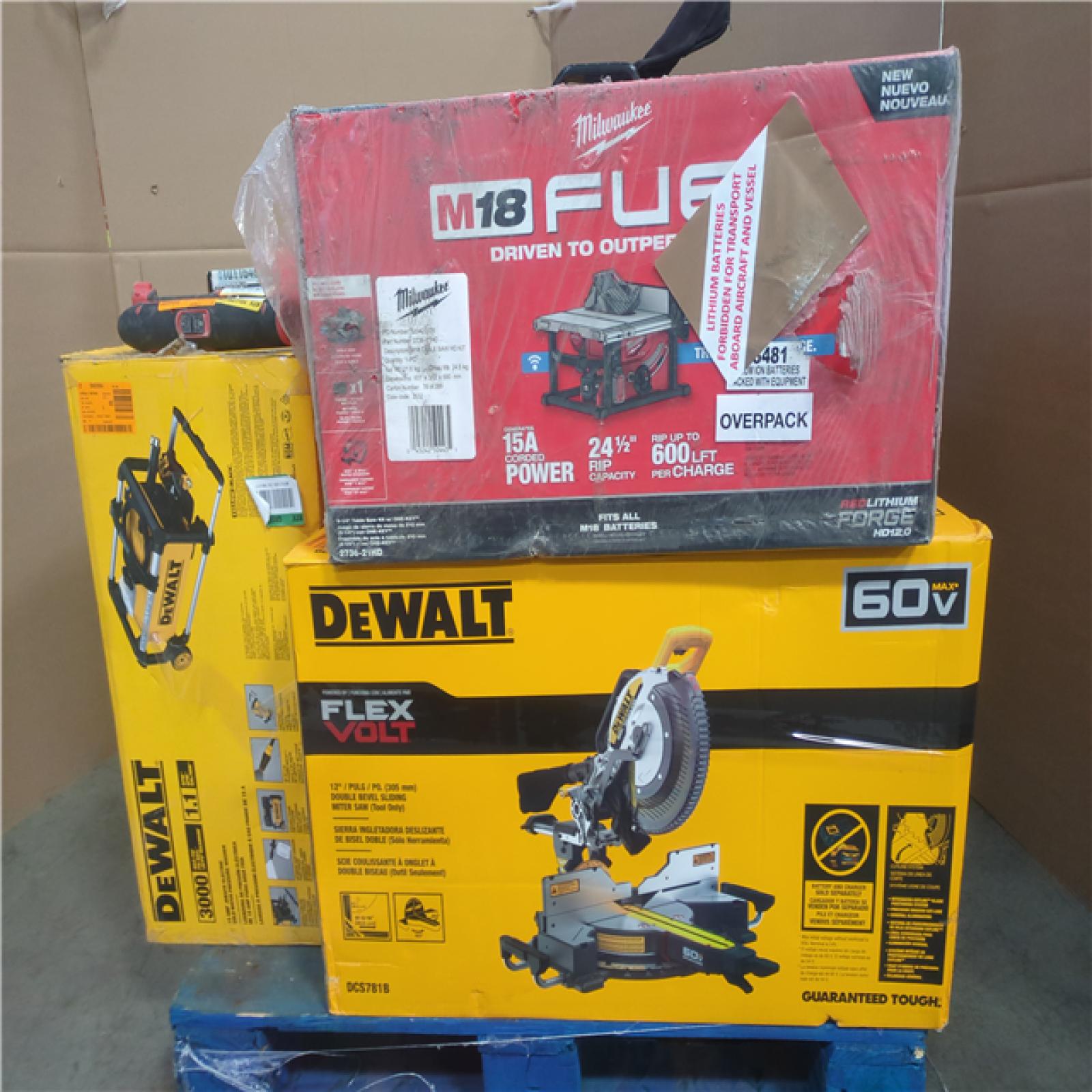 CALIFORNIA AS-IS TOOL PALLET