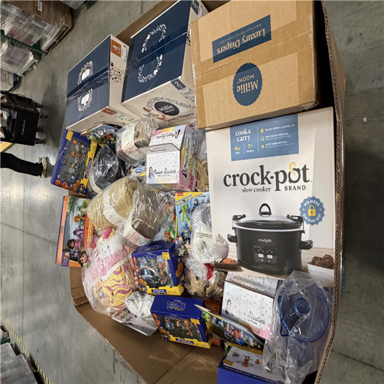 DALLAS LOCATION- NEW!- BULLSEYE MIXED PALLET