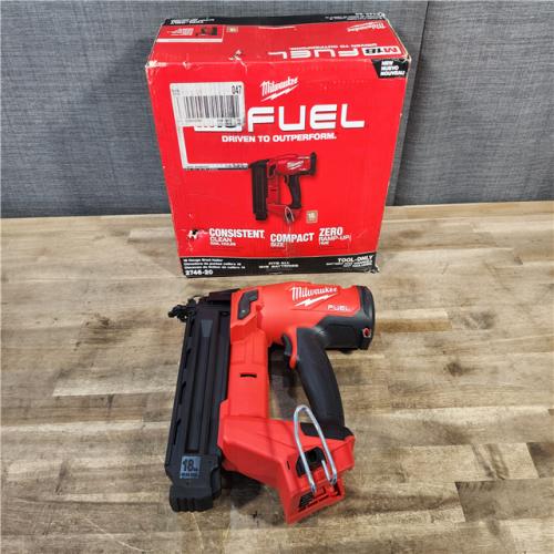 HOUSTON LOCATION - AS-IS Milwaukee M18 Fuel 18V Brushless 18-Gauge Brad Nailer 2746-20 (Bare Tool)