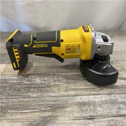 AS-IS DEWALT 20V MAX Cordless Brushless 4-1/2 in. Angle Grinder with Paddle Switch (Tool Only)