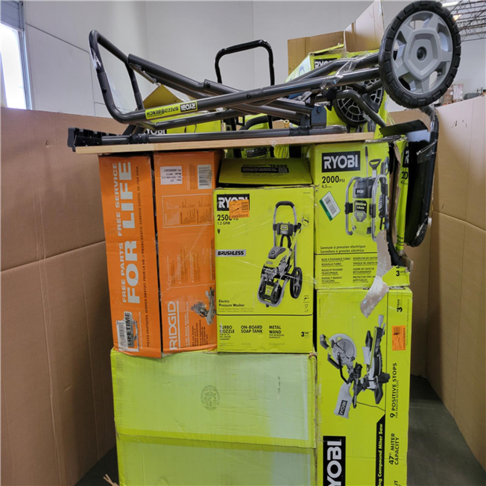 CALIFORNIA AS-IS TOOL PALLET
