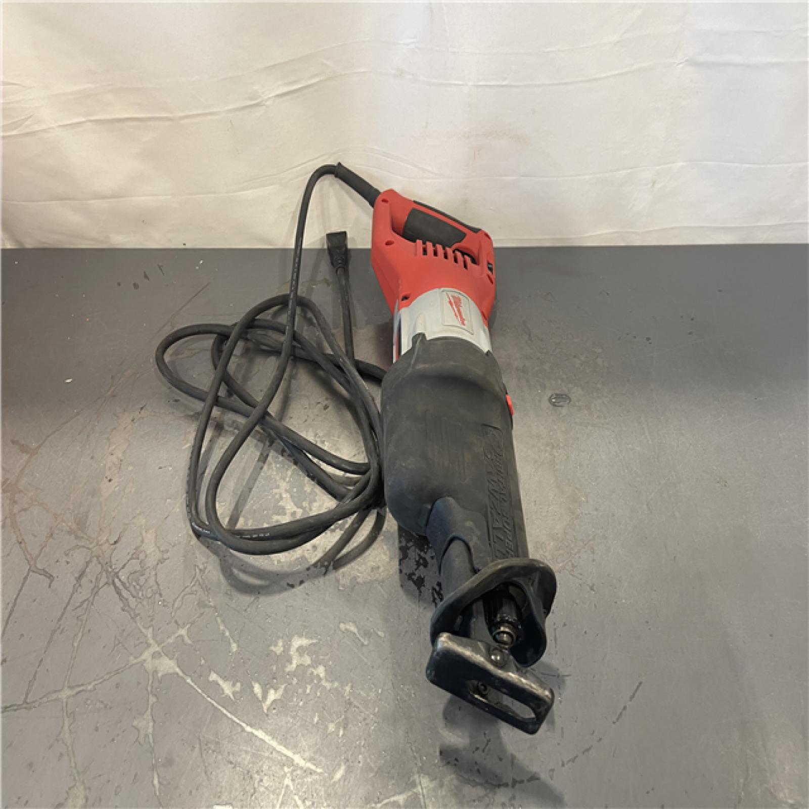 AS-IS- Milwaukee 15.0 Amp Super Sawzall Reciprocating Saw with Carrying Case