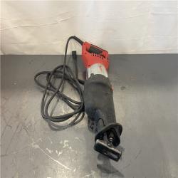AS-IS- Milwaukee 15.0 Amp Super Sawzall Reciprocating Saw with Carrying Case