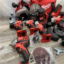 AS-IS Milwaukee 18V Lithium-Ion Cordless (8-Tool) Combo Kit