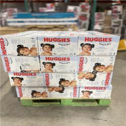 DALLAS LOCATION- NEW!- Huggies 150 Count Size 4 Snug & Dry Baby Diapers (24 UNITS)
