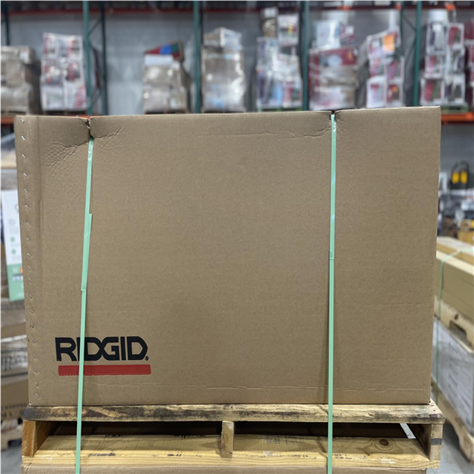 DALLAS LOCATION- NEW! RIGID K1500B Sectional Machine for 2-8 in. Lines KIT