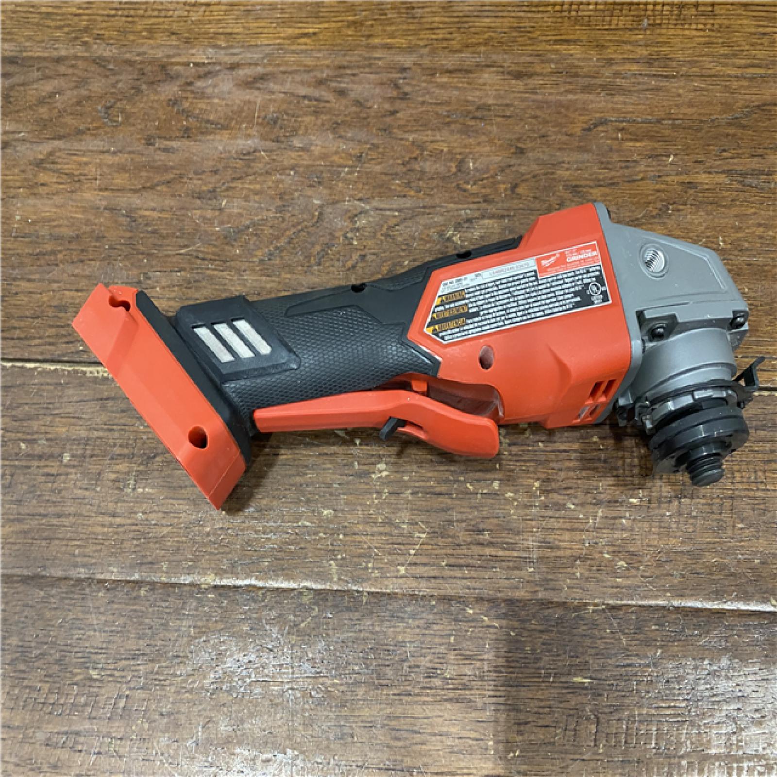 AS-IS Milwaukee 2880-20 M18 FUEL 18-Volt Lithium-Ion Brushless Cordless 4-1/2 in./5 in. Grinder W/Paddle Switch (Tool-Only)