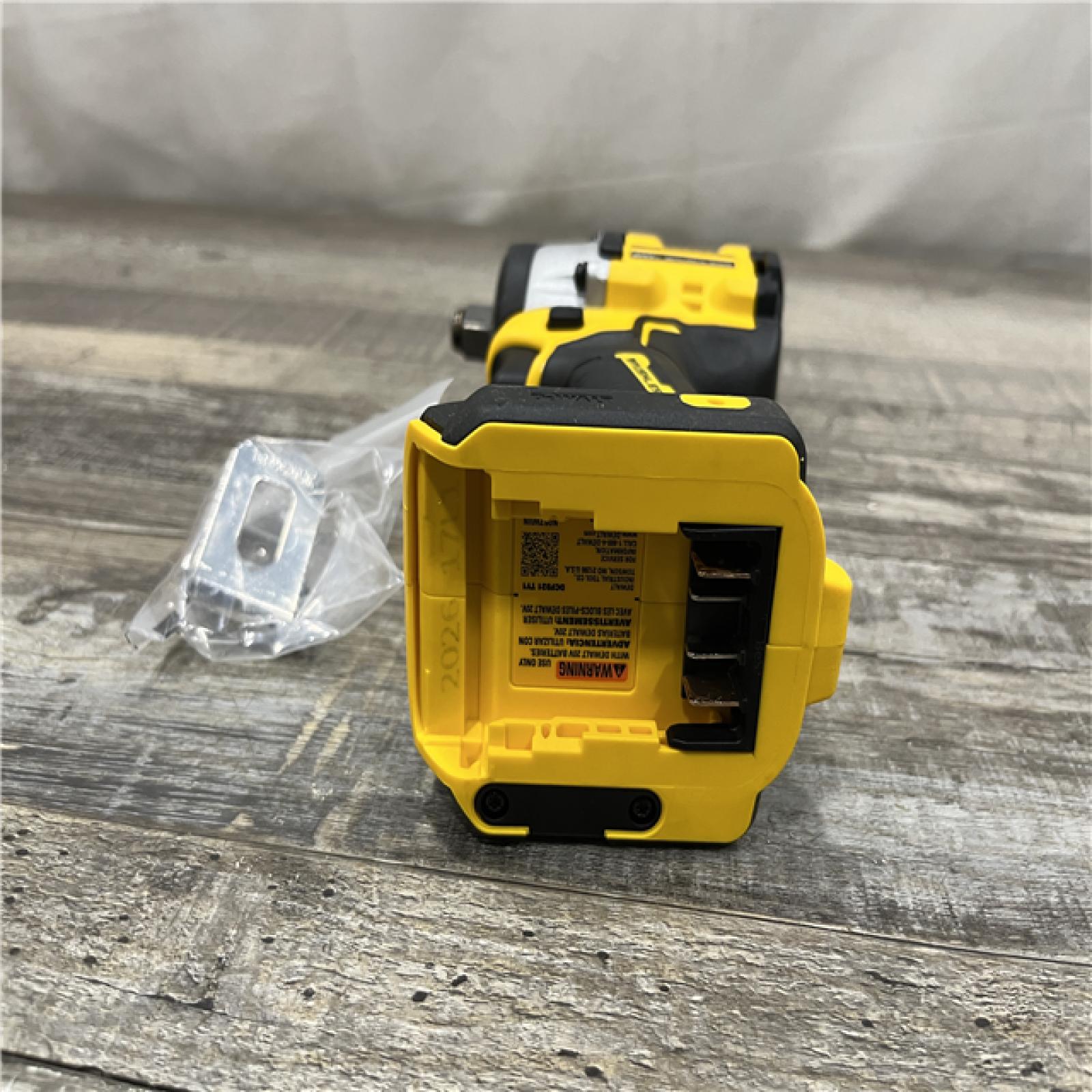 AS-IS DEWALT ATOMIC 20V MAX Cordless Brushless 1/2 in. Variable Speed Impact Wrench (Tool Only)